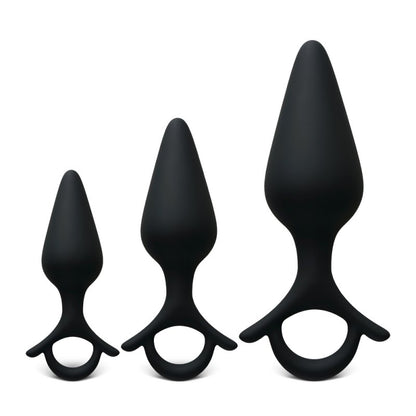 Sextoy Ensemble de 3 plugs anaux en silicone BY17-247