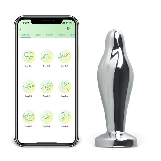 Sextoy Plug anal vibrant avec contrôle par application BY17-62-1