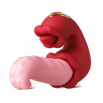 Sextoy Masseur vibrant avec langue de léchage FRC004