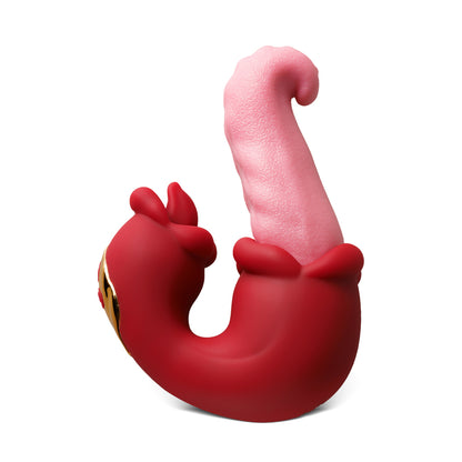 Sextoy Masseur vibrant avec langue de léchage FRC004