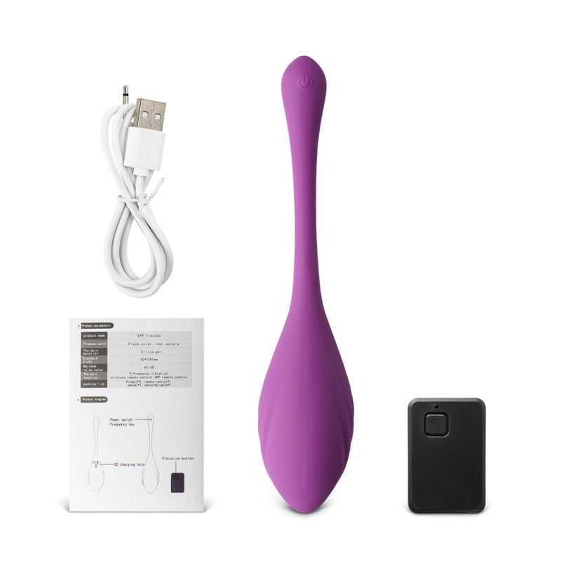 Sextoy Vibromasseur avec application et télécommande GM-341