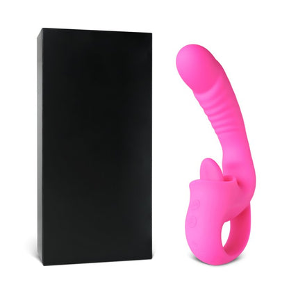 Sextoy Vibromasseur avec langue vibrante GM-379