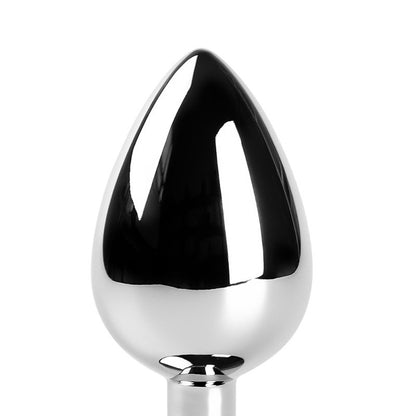 Sextoy Plug anal moyen métallique rouge GZ011