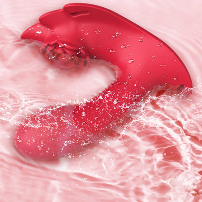 Sextoy vibromasseur portable, connecté, avec sangle et télécommande HB2507