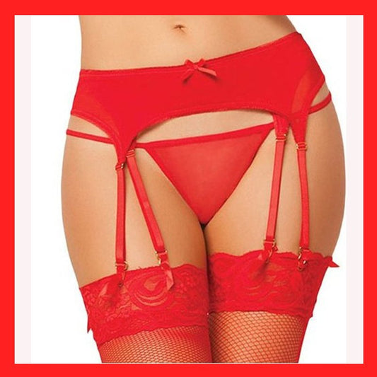 Porte-jarretelles rouge  HG16781