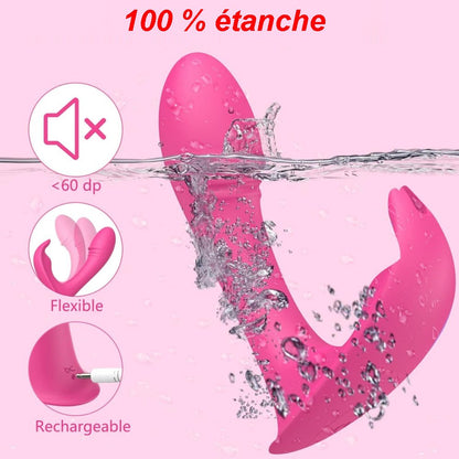 Vibromasseur portable connecté avec télécommande IW-111