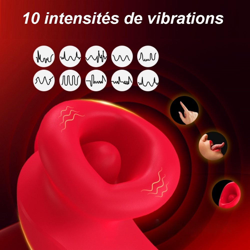 Stimulateur clitoridien double fonction IW-117