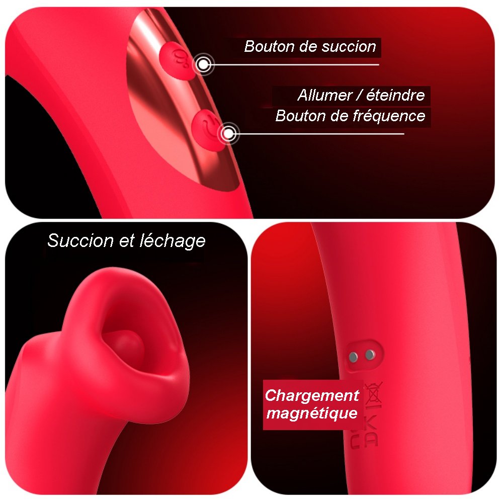 Stimulateur clitoridien double fonction IW-117