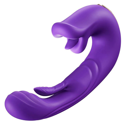 Sextoy Vibromasseur à langue et tapotements contrôlé par application IW-120