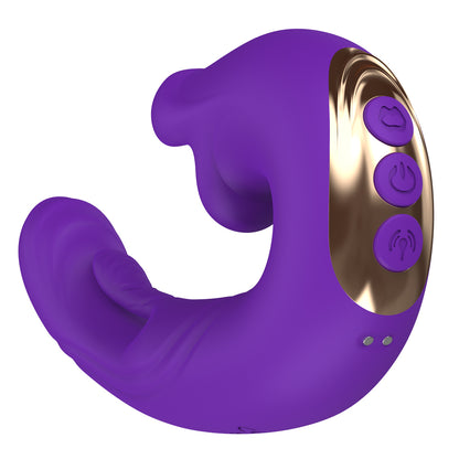 Sextoy Vibromasseur à langue et tapotements contrôlé par application IW-120