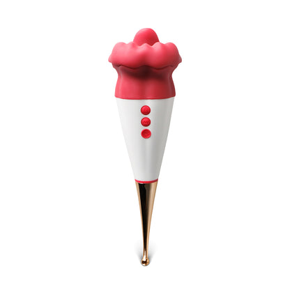 Sextoy Stimulateur à grande bouche rouge avec langue JC003