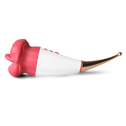 Sextoy Stimulateur à grande bouche rouge avec langue JC003