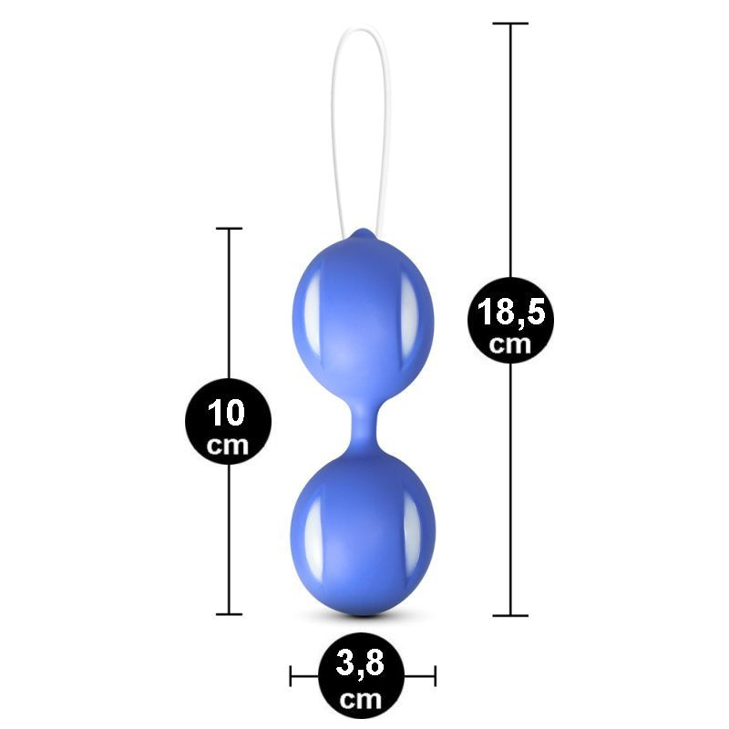 Sextoy boules de Geisha intelligentes bleus LA-90002