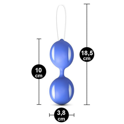 Sextoy boules de Geisha intelligentes bleus LA-90002