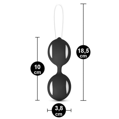 Sextoy boules de Geisha intelligentes noires LA-90002B