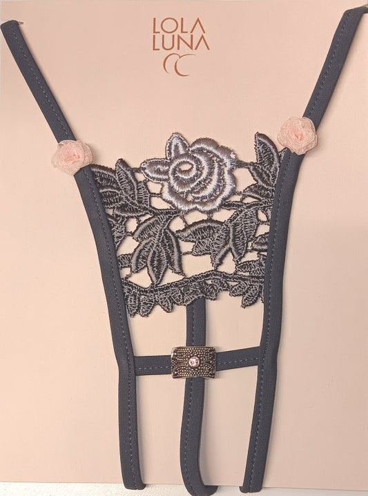 Mini string de luxe ouvert LGRL open