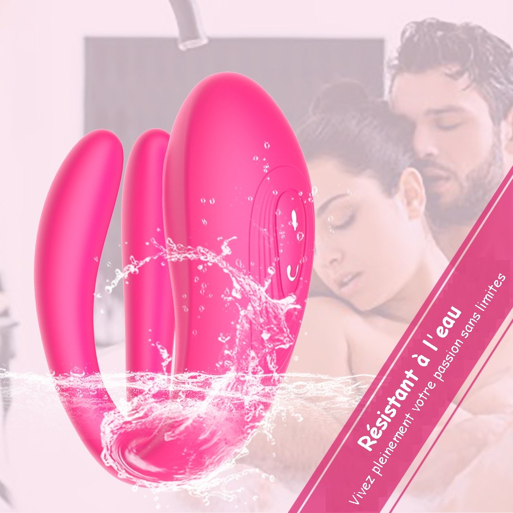 Sextoy Stimulateur clitoridien et point G connecté M-CD-2001