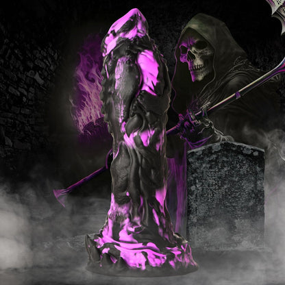 Sextoy Gode Fantasy en silicone noir + violet MJB-A0033