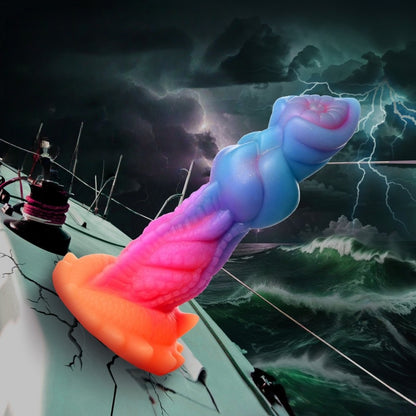 Sextoy Gode Alien Fantasy de 19 cm phosphorescent MJB-A0038