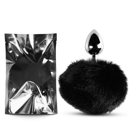 Sextoy Plug anal avec pompon noir MPJ-018-G