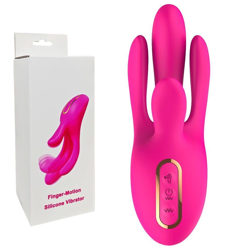 Sextoy Vibromasseur main à doigts vibrants QN-001