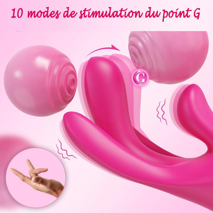 Sextoy Vibromasseur main à doigts vibrants QN-001