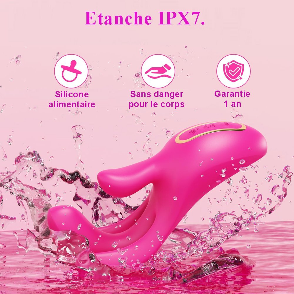 Sextoy Vibromasseur main à doigts vibrants QN-001