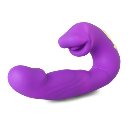 Sextoy Masseur vibrant et langue QS-100