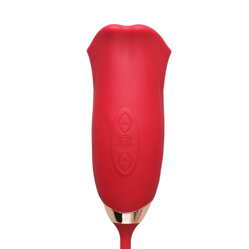 Sextoy bouche avec langue et vibrateur de poussée RF12