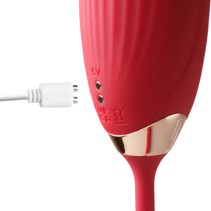 Sextoy bouche avec langue et vibrateur de poussée RF12