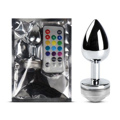 Sextoy Plug anal en métal avec lumière RY-001
