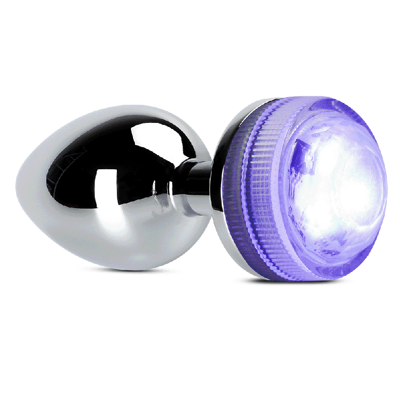 Sextoy Plug anal en métal avec lumière RY-001