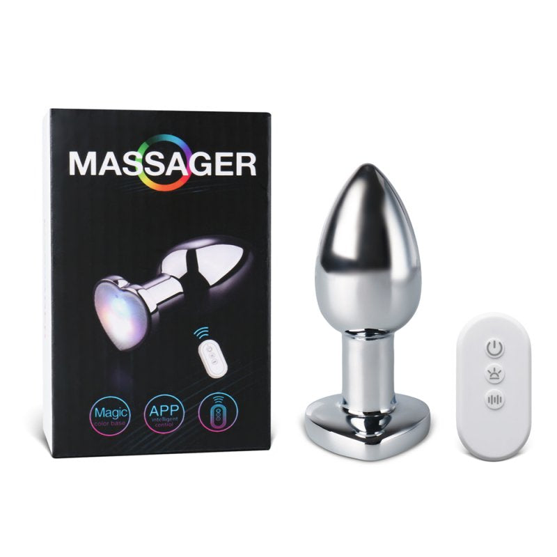 Sextoy Plug anal vibrant lumineux avec application RY-210-S