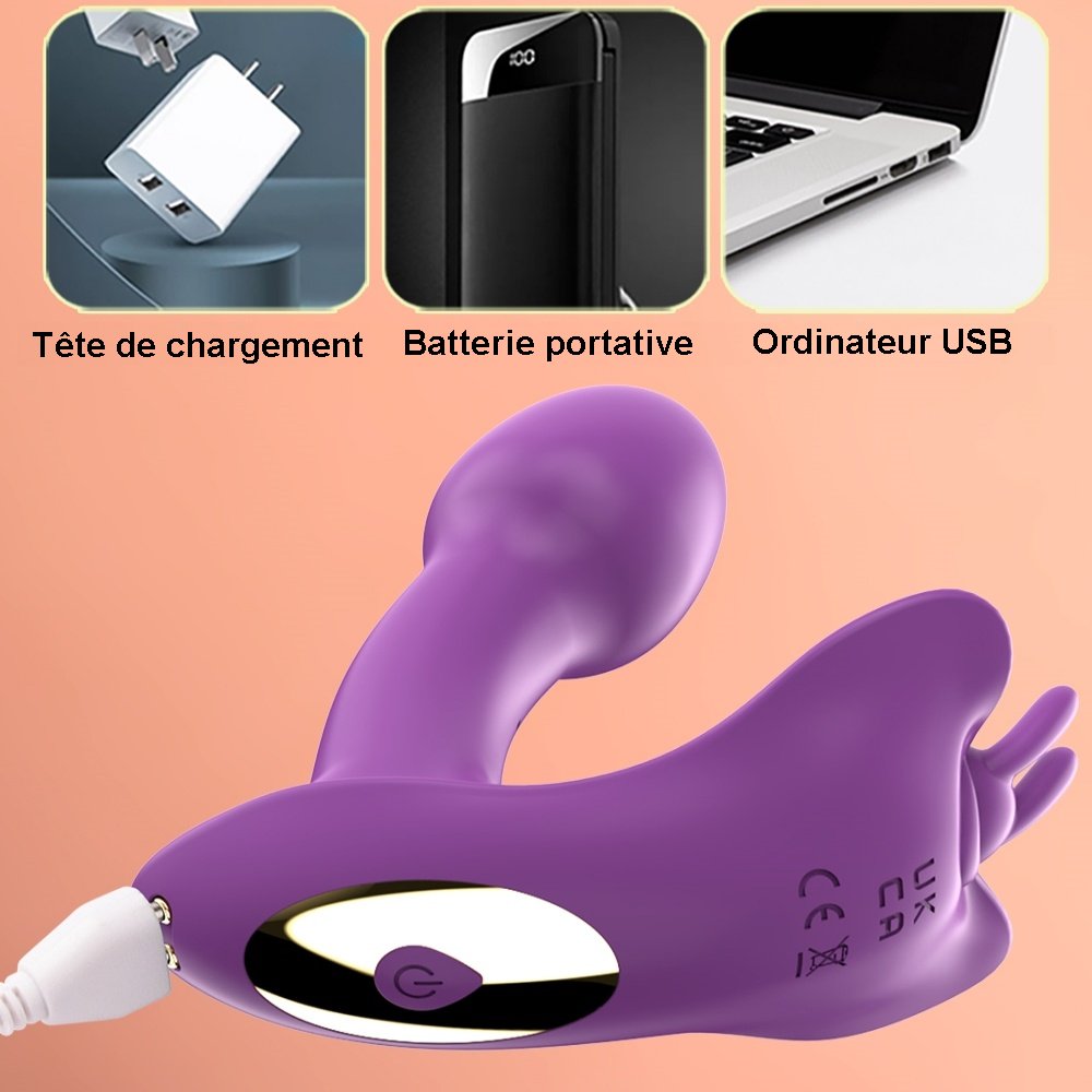 Sextoy Vibromasseur culotte portable connecté SAE070