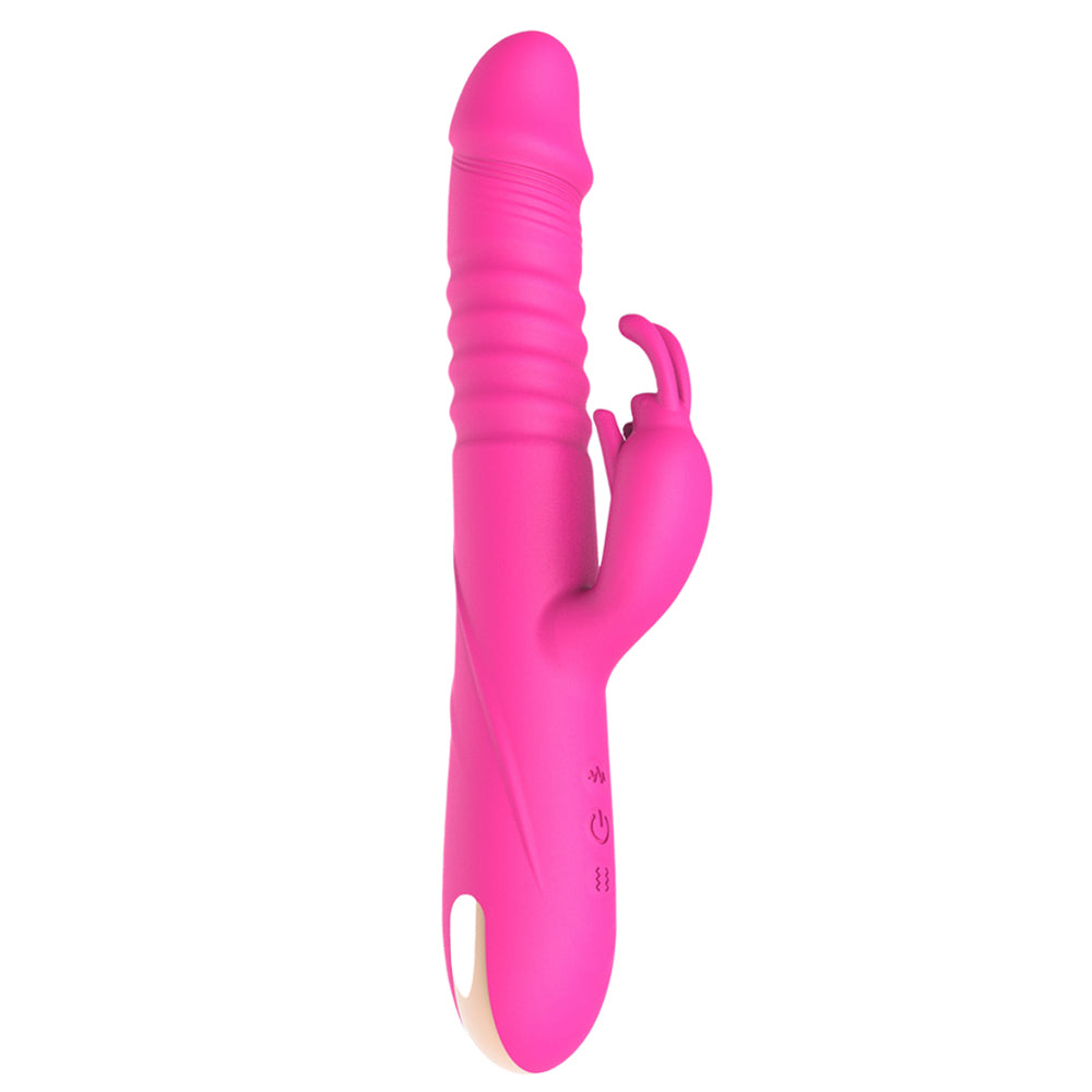 Sextoy Vibromasseur en silicone avec fonction de poussée SZ070