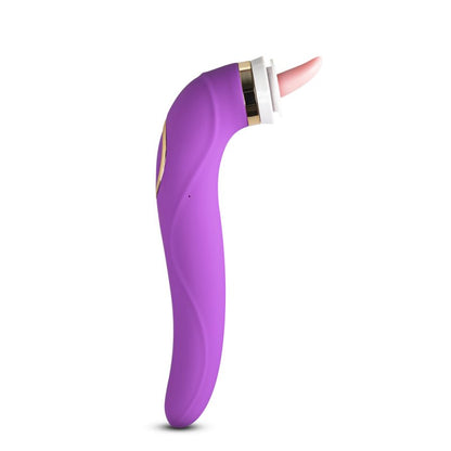 Sextoy vibromasseur à succion et léchage IW-33