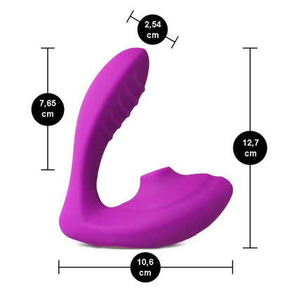 Sextoy succion clitoridienne et vibromasseur point G  ZJ014