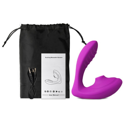 Sextoy succion clitoridienne et vibromasseur point G  ZJ014