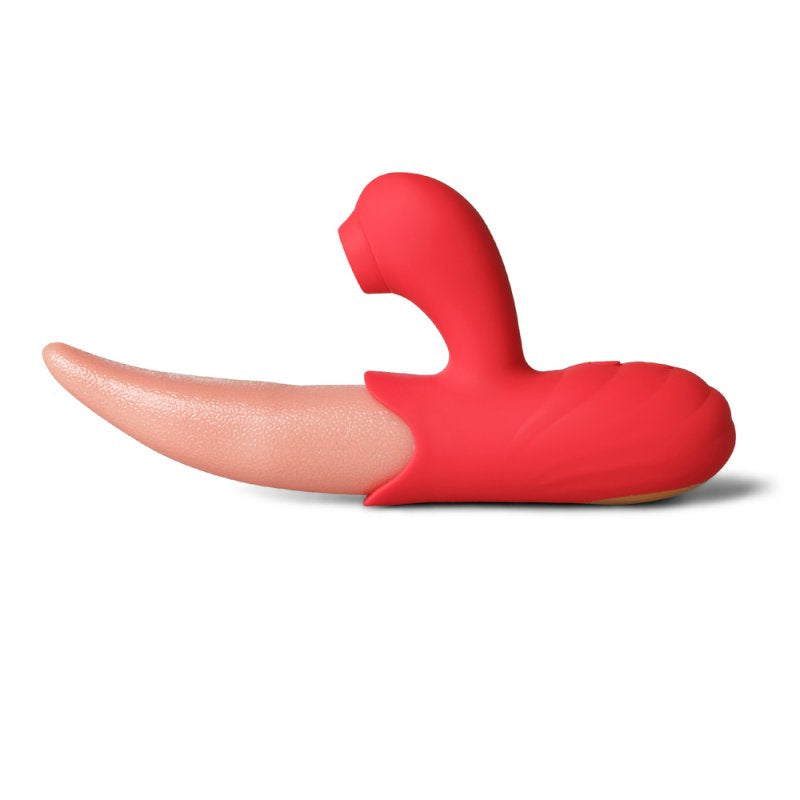 Sextoy langue vibrante avec fonction de succion XL069