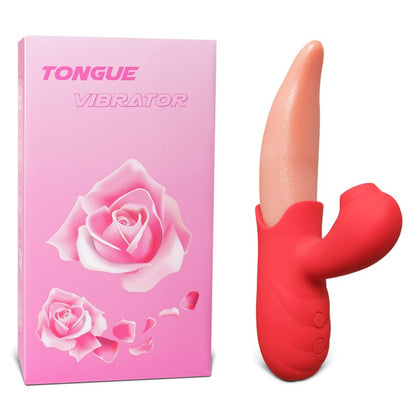 Sextoy langue vibrante avec fonction de succion XL069