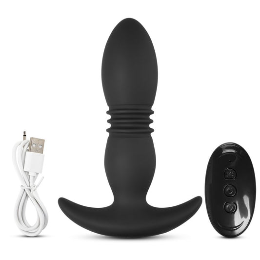 Sextoy vibromasseur anal à télécommande YQ-618B